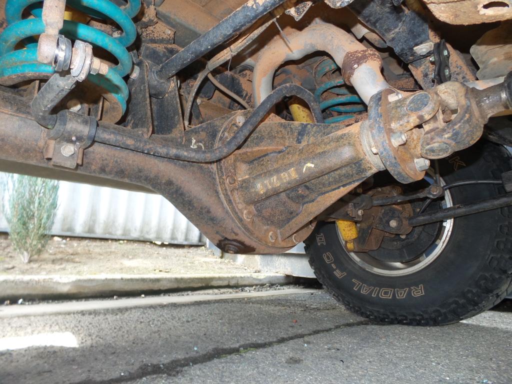 NISSAN PATROL GU REAR DIFFERENTIAL CENTRE,TB48, PETROL, 4.375, MAN HH43